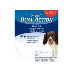 Sergeants Dual-Kragen antipar. Mittelgroße Hunde bis 60 cm