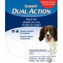 Sergeants Dual-Kragen antipar. Mittelgroße Hunde bis 60 cm
