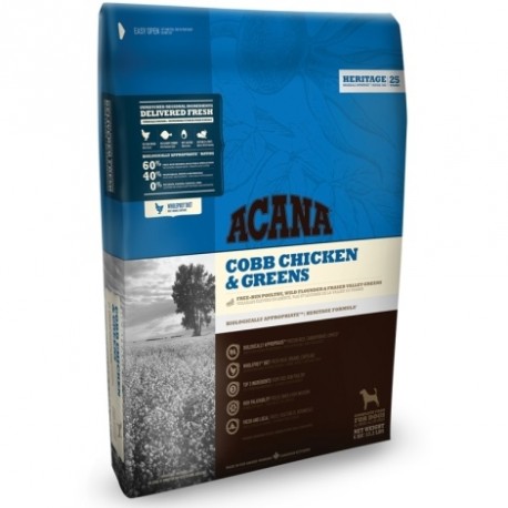 Acana Dog Cobb Chicken/Greens Heritage