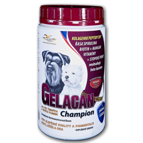 Gelacan Champion Schwarzweiss-Hunde 500g