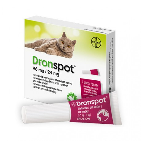 Dronspot 96mg / 24mg Großkatzen auf 2x1.12ml
