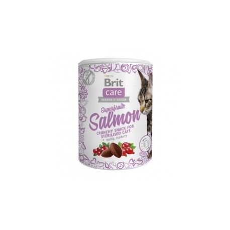 Brit Care Cat Snack Superfruits Salmon 100g