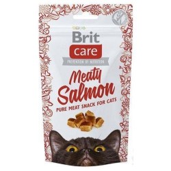 Brit Care Cat Snack Meaty Salmon 50g