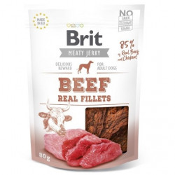 Brit Jerky Beef Fillets 80 g