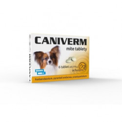 Caniverm mite 0,175 g 2 tablety